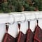Original MantleClip® Silver Glitter Stocking Holders, 4ct.